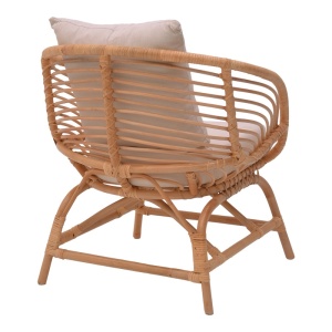 Πολυθρόνα Κήπου Caxen Boho Pako World Φυσικό 72x63x75 cm - Img 2