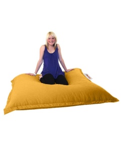 Πολυθρόνα Πουφ Κήπου Cushion Pouf Κίτρινο 20x100 cm - Img 4