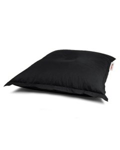 Πολυθρόνα Πουφ Κήπου Cushion Pouf Μαύρο 100x100x20 cm - Img 9