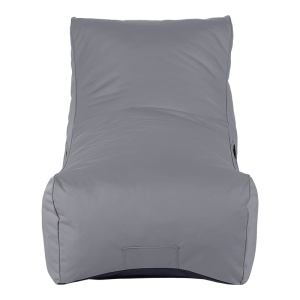Πολυθρόνα Πουφ (beanbag) Κήπου, Otenda, Σκούρο Γκρι, 67x110x65 cm - Img 3