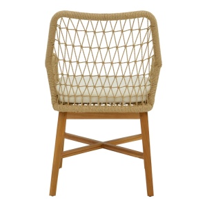 Πολυθρόνα Elaiza Boho Pako World Φυσικό 58x60x90 cm - Img 5