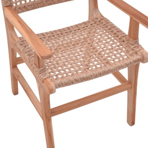 Πολυθρόνα Sponze Boho Pako World Φυσικό 54x60x86 cm - Img 7