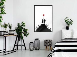 Πόστερ - Banksy: Kids on Guns, με μαύρη κορνίζα, 20x30 cm - Img 2
