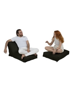 Πουφ beanbag κήπου Siesta Μαύρο - Img 11