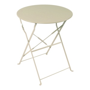 Πτυσσόμενο τραπέζι Bistro Μπεζ 60x60x71 cm
