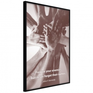 Πόστερ - Hands, με μαύρη κορνίζα, 40x60 cm