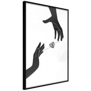 Πόστερ - Instant Connection, με μαύρη κορνίζα, 40x60 cm