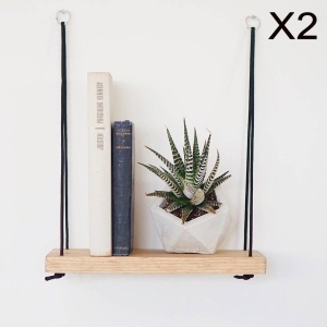 Ράφι Aa098 Καρυδί 40x50x13 cm - Img 2