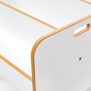 Ράφι Dovere λευκό MDF 56x34x44 cm - Img 4