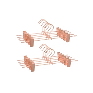 Σετ μεταλλικές κρεμάστρες Songmics Χρυσό 31x10.5 cm