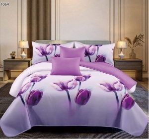 Σετ σεντονιών Violet Garden, 6 τεμαχίων, Φανέλα