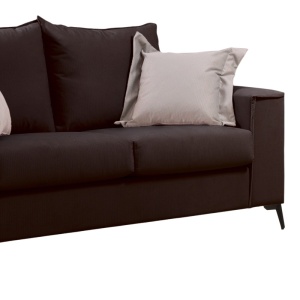 Σετ 2 διθέσιοι καναπέδες Verona x2 Pako World Σκούρο Γκρι 225x93x100 cm - Img 7