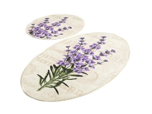 Σετ 2 πατάκια μπάνιου Lavender