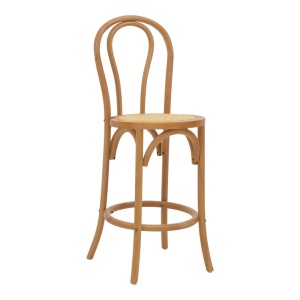 Σκαμπό μπαρ Thonet ξύλο fag φυσικό 41x50x105 cm