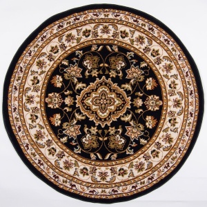 Στρογγυλό Χαλί Sincerity Royale Sherborne Μπλε 133X133 cm, Flair Rugs - Img 2