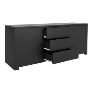 Συρταριέρα Kalya Σκούρο Γκρι 220x49x89.5 cm - Img 3