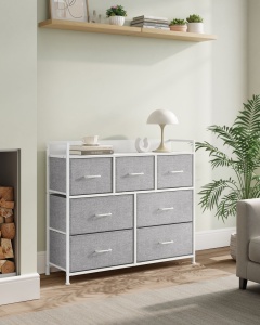 Συρταριέρα Songmics Γκρι 98x28.5x85 cm - Img 3
