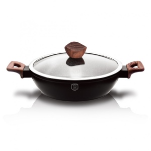 Τηγάνι με καπάκι, 28 cm, Ebony Rosewood Collection - Img 2