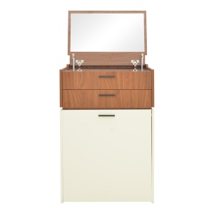 Τουαλέτα μακιγιάζ Sonlen Καρυδί 60x45x130 cm - Img 4