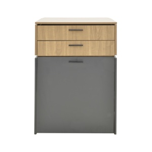 Τουαλέτα μακιγιάζ Sonlen Σκούρο Γκρι 60x45x130 cm - Img 3