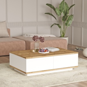 Τραπεζάκι σαλονιού FR14 πεύκο 90x60x28.6 cm - Img 2