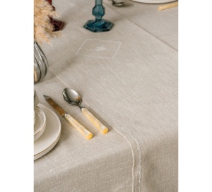 Τραπεζομάντηλο Linen Pera Toprak, 172x240 cm - Img 3