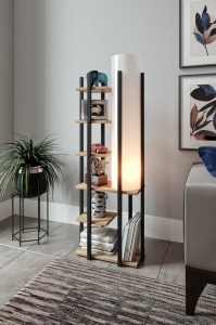 Φωτιστικό Δαπέδου Moda Dor Μαύρο 45x25x135 cm - Img 2
