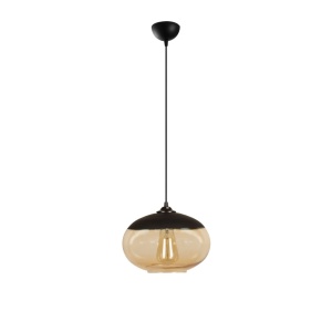 Φωτιστικό οροφής Camini Μαύρο 25x25x113 cm - Img 3