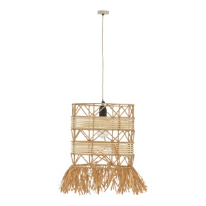 Φωτιστικό οροφής Crossio E27 φυσικό 30x30x110 cm - Img 2