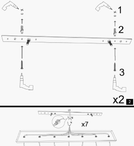 Φωτιστικό οροφής Kirpi - 3088 Μαύρο - Img 7