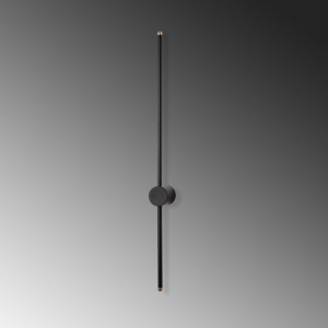 Φωτιστικό Τοίχου Sword, Μαύρο, 91x10x7 cm - Img 6