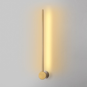 Φωτιστικό Τοίχου Sword, Χρυσό, 62x10x7 cm - Img 5