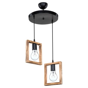 Φωτιστικό οροφής Isolate Pako World Καρυδί 43x43x83 cm