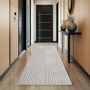 Χαλί Διαδρόμου Helix V2 Κρεμ 80x150 cm