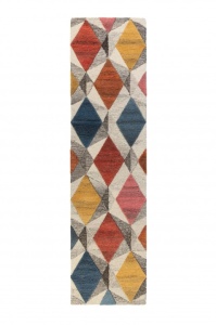 Χαλί Διαδρόμου Yara Πολύχρωμο 60x230 cm, Flair Rugs