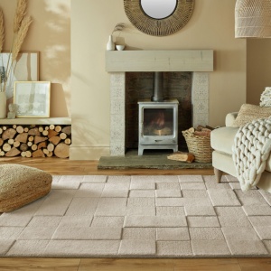 Χαλί Checkerboard Natural 120X170 cm, Flair Rugs