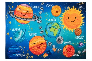 Χαλί copii My Torino Kids Μπλε 80x120 cm