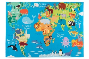 Χαλί copii My Torino Kids Μπλε 80x120 cm