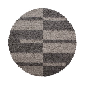 Χαλί Gala Taupe 200x200 cm