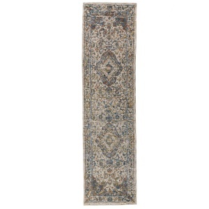 Χαλί διάδρομος Sybil Vintage Style Πολύχρωμο 60x230 cm, Flair Rugs - Img 2