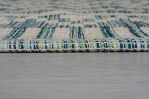 Χαλί Διαδρόμου Leela Runner Ivory/Teal 60X200 cm, Flair Rugs - Img 5