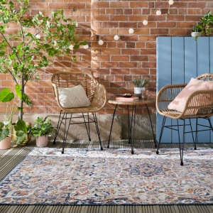 Χαλί Διαδρόμου Mabel Outdoor Bleumarin 80X230 cm, Flair Rugs - Img 3