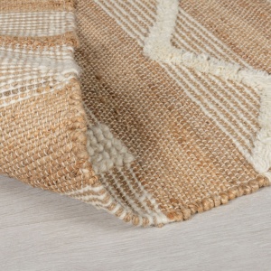 Χαλί Διαδρόμου Medina Jute Natural/Ivory 60X230 cm, Flair Rugs - Img 3