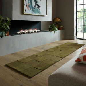 Χαλί Διαδρόμου Moderno Caro Πράσινο 60X230 cm, Flair Rugs