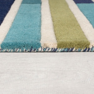 Χαλί Διαδρόμου Piano Πράσινο/Πολύχρωμο 60X230 cm, Flair Rugs - Img 5