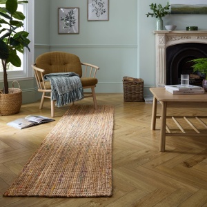 Χαλί Διαδρόμου Sarita Jute Boucle Πολύχρωμο 60X230 cm, Flair Rugs