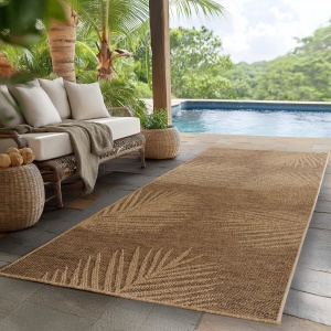 Χαλί Διαδρόμου Timber V3 Καφέ 80x250 cm - Img 2