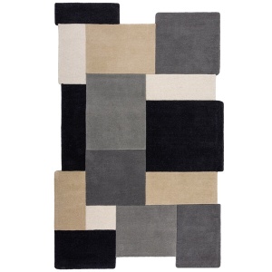 Χαλί Abstract Collage Σκούρο Μπλε 120X180 cm, Flair Rugs - Img 2