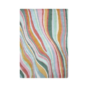 Χαλί Abstract Flow Ανοιχτό Μπλε 200x290 cm, Flair Rugs - Img 5