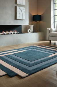 Χαλί Abstract Labyrinth Πράσινο 120X180 cm, Flair Rugs - Img 5